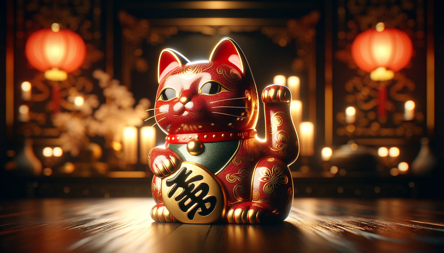 Chats Chinois Maneki Neko