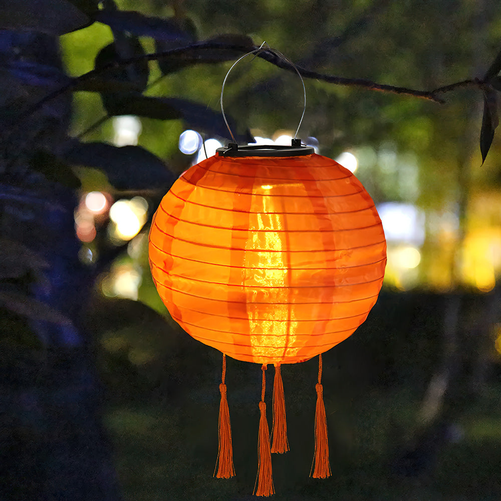 Lampion Orange d'Extérieur