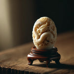 Petite Statuette Chinoise en Ivoire - Vignette | Trésors de Chine