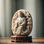 Statuette Chinoise Pierre de Lard - Vignette | Trésors de Chine