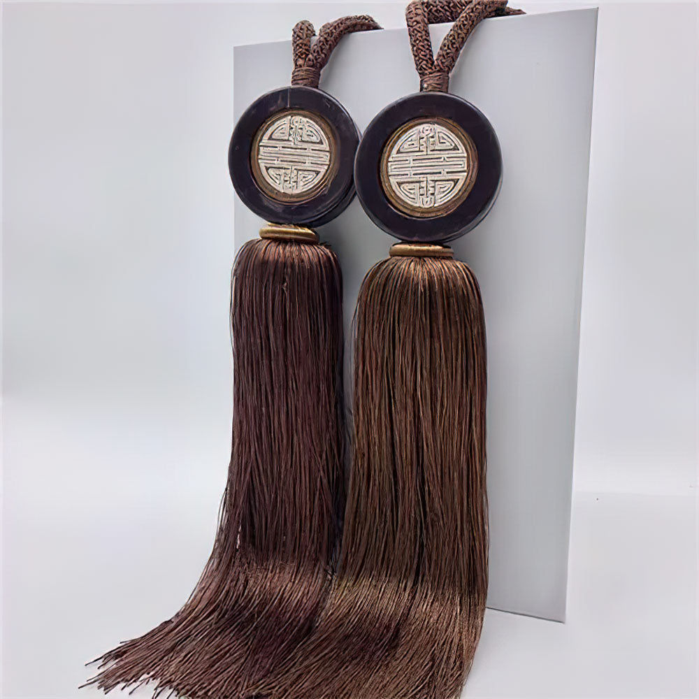 Embrasse Rideau Chinois Marron
