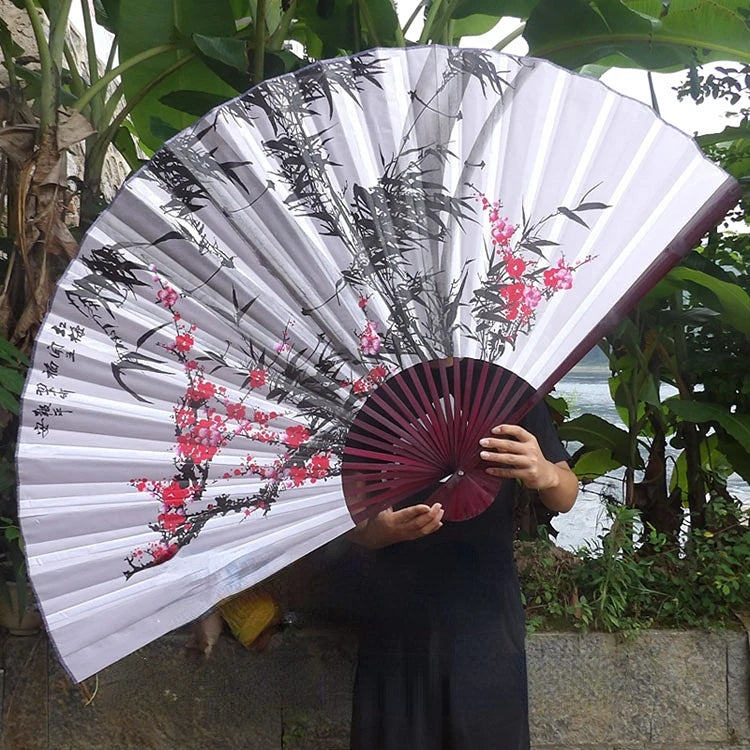 Éventail Chinois Géant Traditionnelle