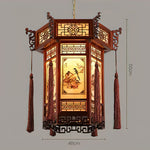 Lanterne Chinoise en Bois - Vignette | Trésors de Chine