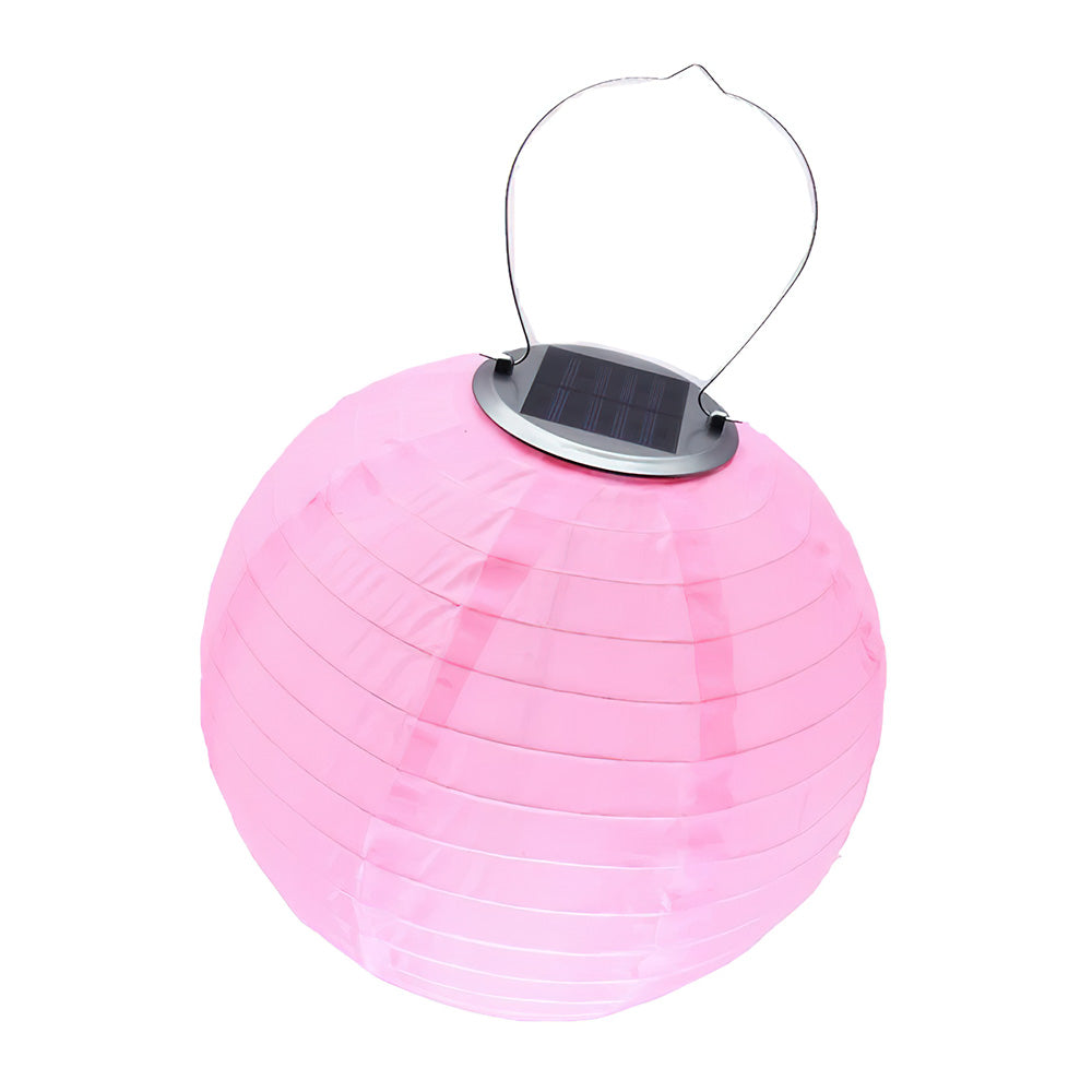 Lampion Ecologique Rose Claire