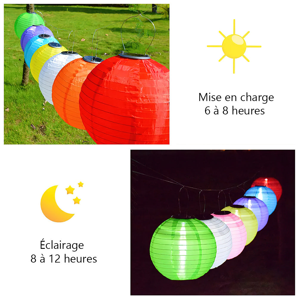 Lampion Ecologique Solaire