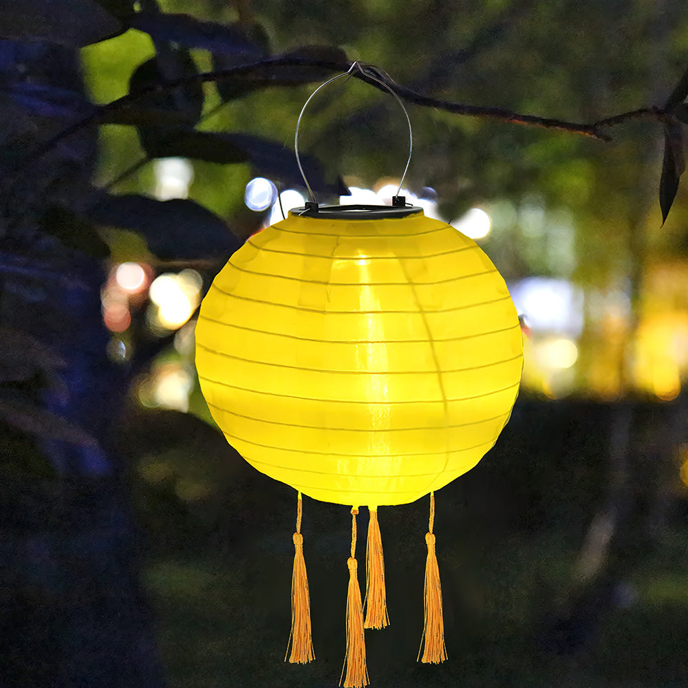 Lampion Jaune d'Extérieur