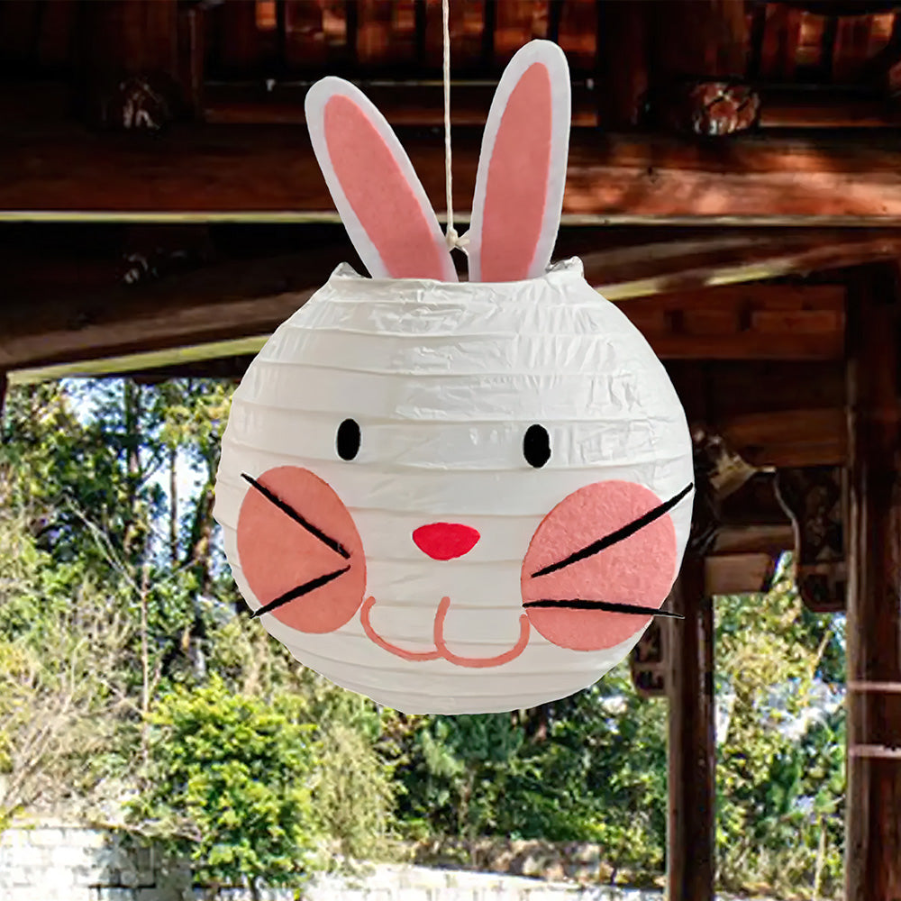 Lampion Lapin en Extérieur