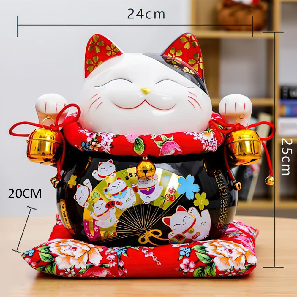 Chat Chinois Noir de 25 cm