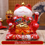 Chat Chinois Rouge - Vignette | Trésors de Chine