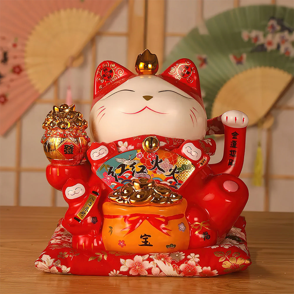 Chat Chinois Rouge