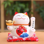 Chat Chinois qui dit Bonjour - Vignette | Trésors de Chine