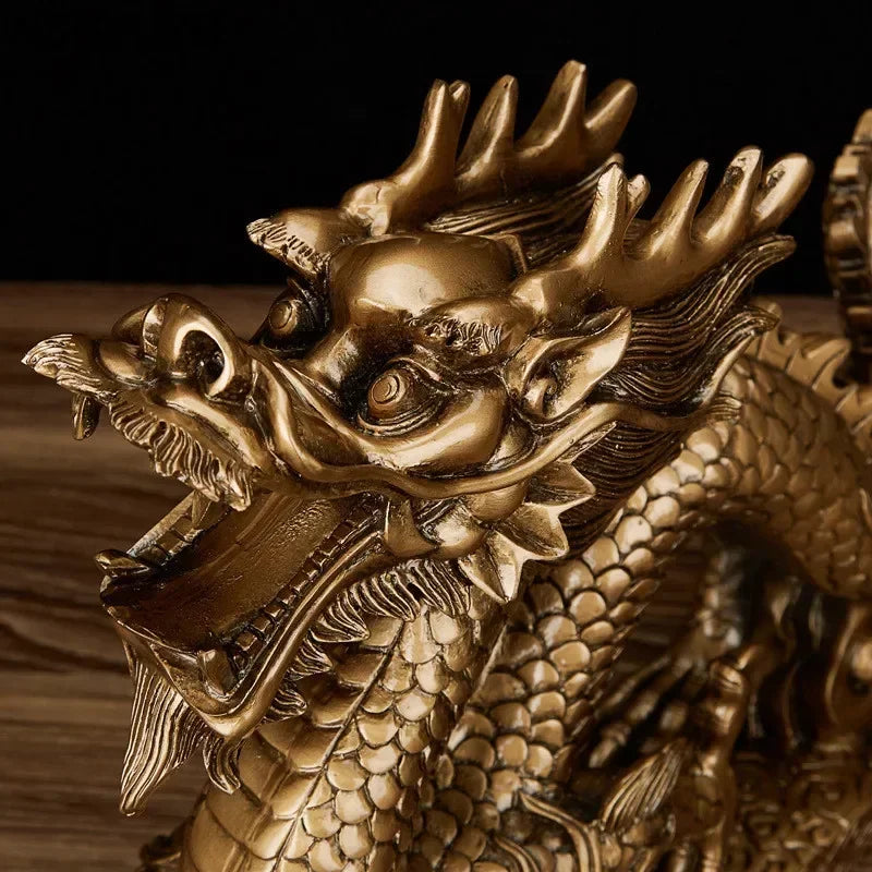 Porte Bonheur Chinois Dragon Traditionnelle