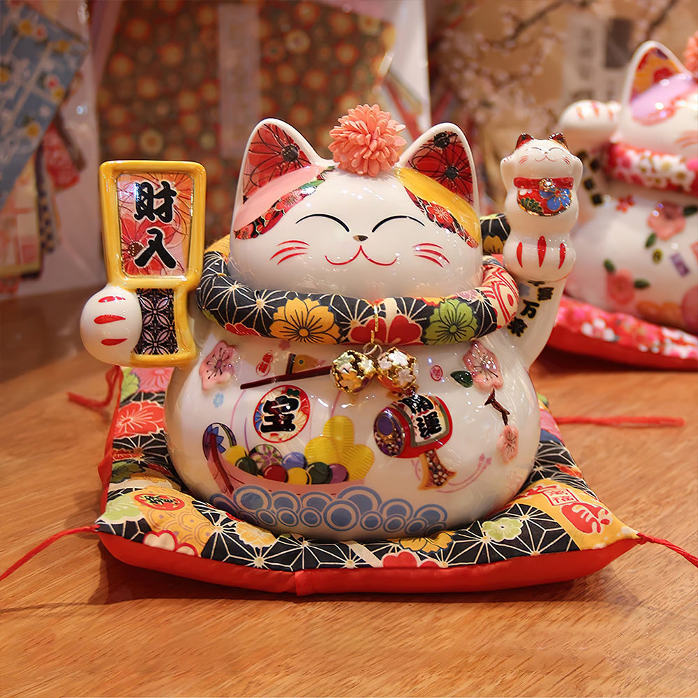 Tirelire Chat Chinois