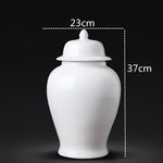 Vase Chinois Blanc - Vignette | Trésors de Chine
