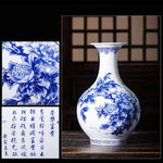 Vase Chinois Bleu et Blanc - Vignette | Trésors de Chine