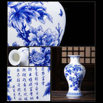 Vase Chinois Bleu et Blanc - Vignette | Trésors de Chine