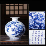 Vase Chinois Bleu et Blanc - Vignette | Trésors de Chine