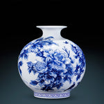 Vase Chinois Bleu et Blanc - Vignette | Trésors de Chine