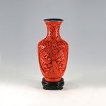 Vase Chinois Cinabre - Vignette | Trésors de Chine