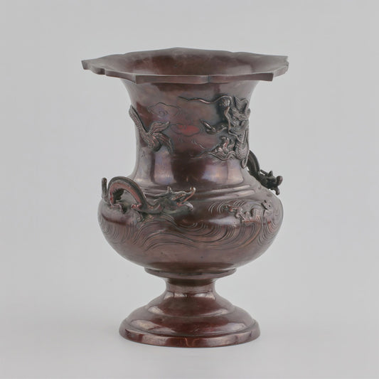 Vase Asiatique en Cuivre