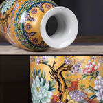 Vase Chinois Doré - Vignette | Trésors de Chine