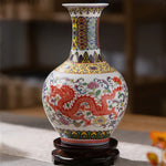 Vase Chinois Dragon - Vignette | Trésors de Chine