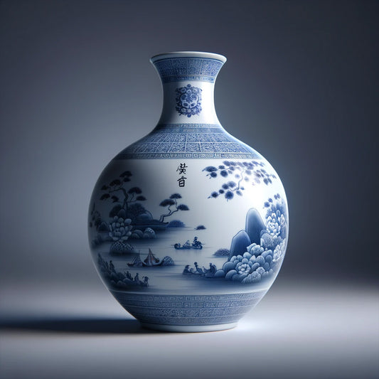 Vase Asiatique Gourde