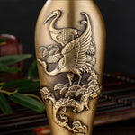 Vase Chinois en Laiton - Vignette | Trésors de Chine