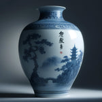 Vase Chinois Signature Nankin - Vignette | Trésors de Chine