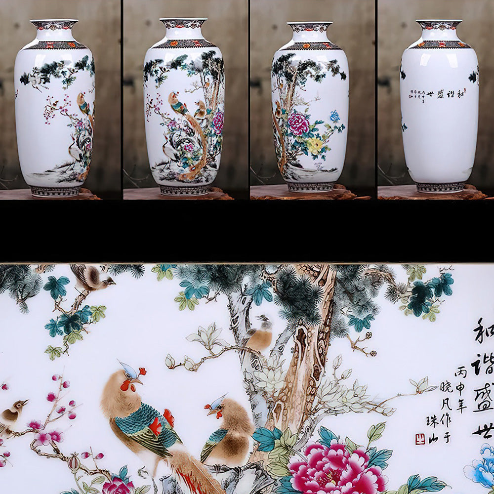 Vase Asiatique Traditionnel