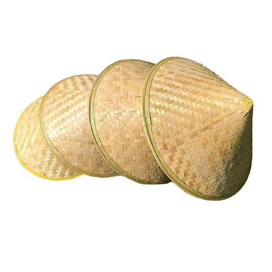 Chapeau Chinois pour Homme en Bambou
