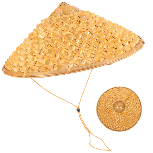 Chapeau Chinois Rizière Traditionnel