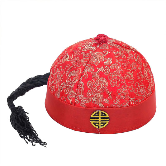 Chapeau Chinois Rouge