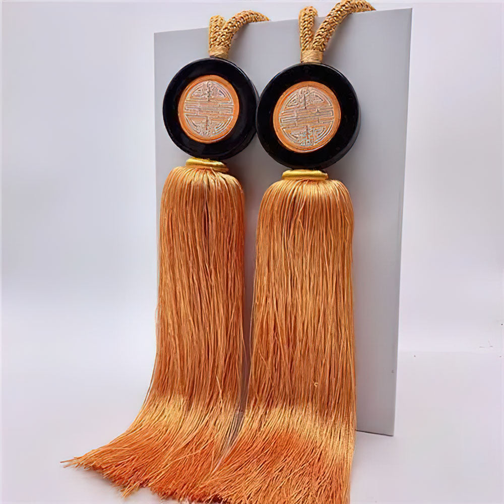 Embrasse Rideau Chinois Orange