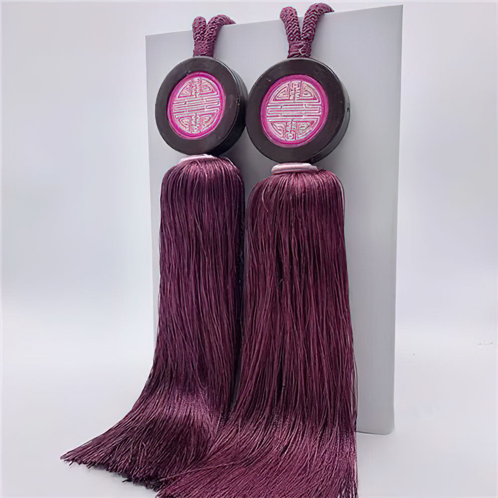 Embrasse Rideau Chinois Violet