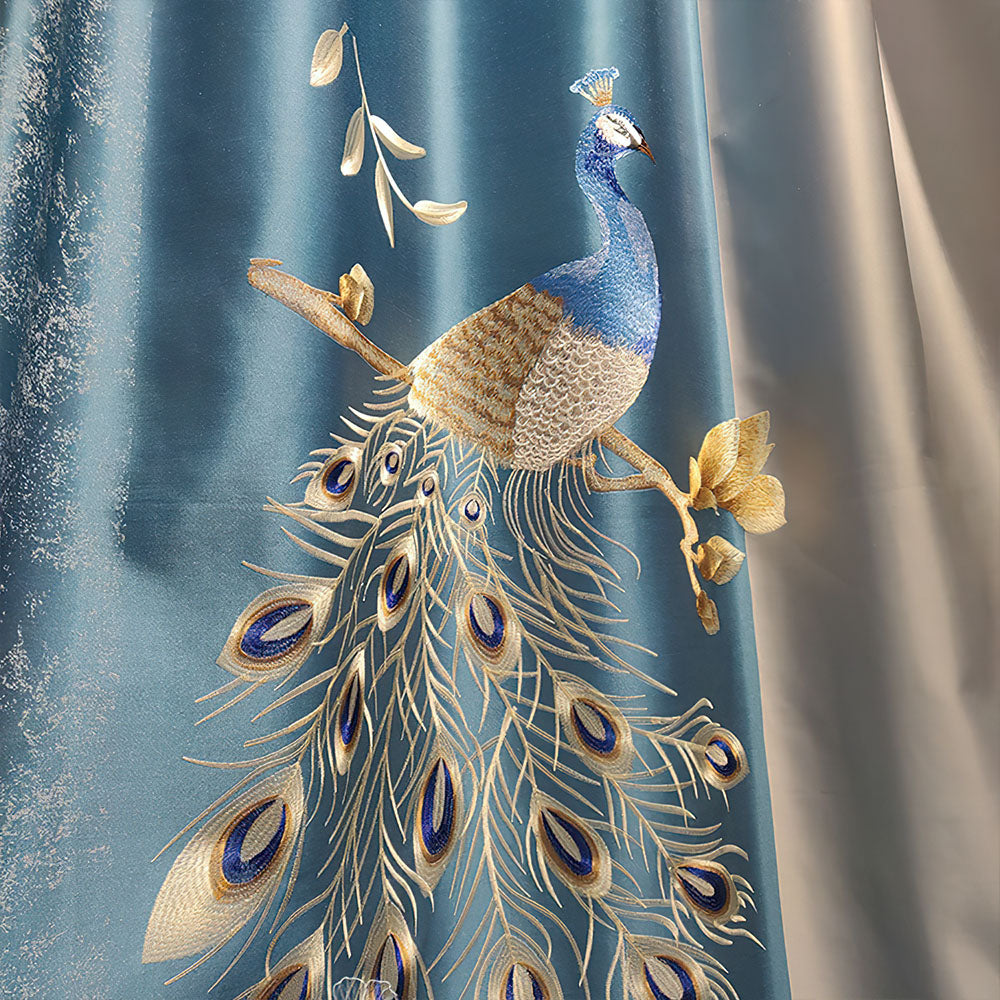 Grand Rideau Motif Chinois 