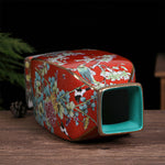Vase Chinois Rectangulaire - Vignette | Trésors de Chine