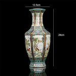 Vase Chinois Hexagonal - Vignette | Trésors de Chine