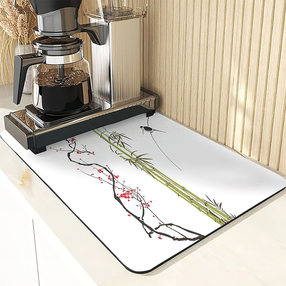 Petit Tapis Asiatique Bambou