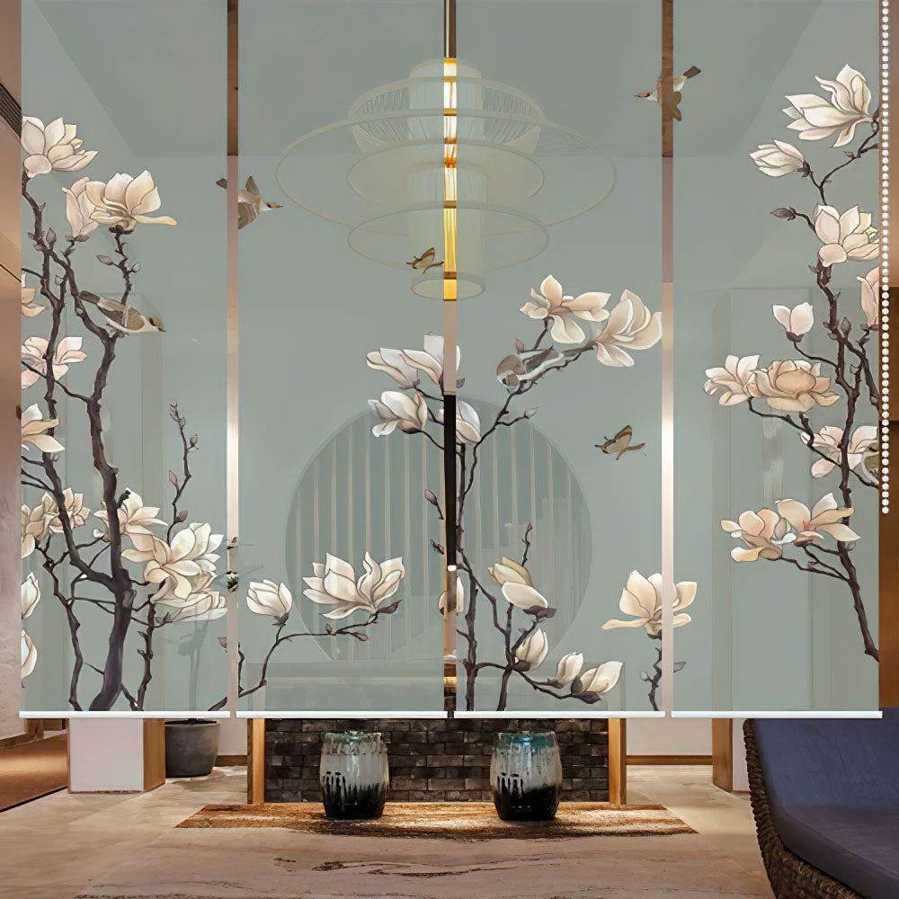 Rideau Chinois Coulissant Traditionnel
