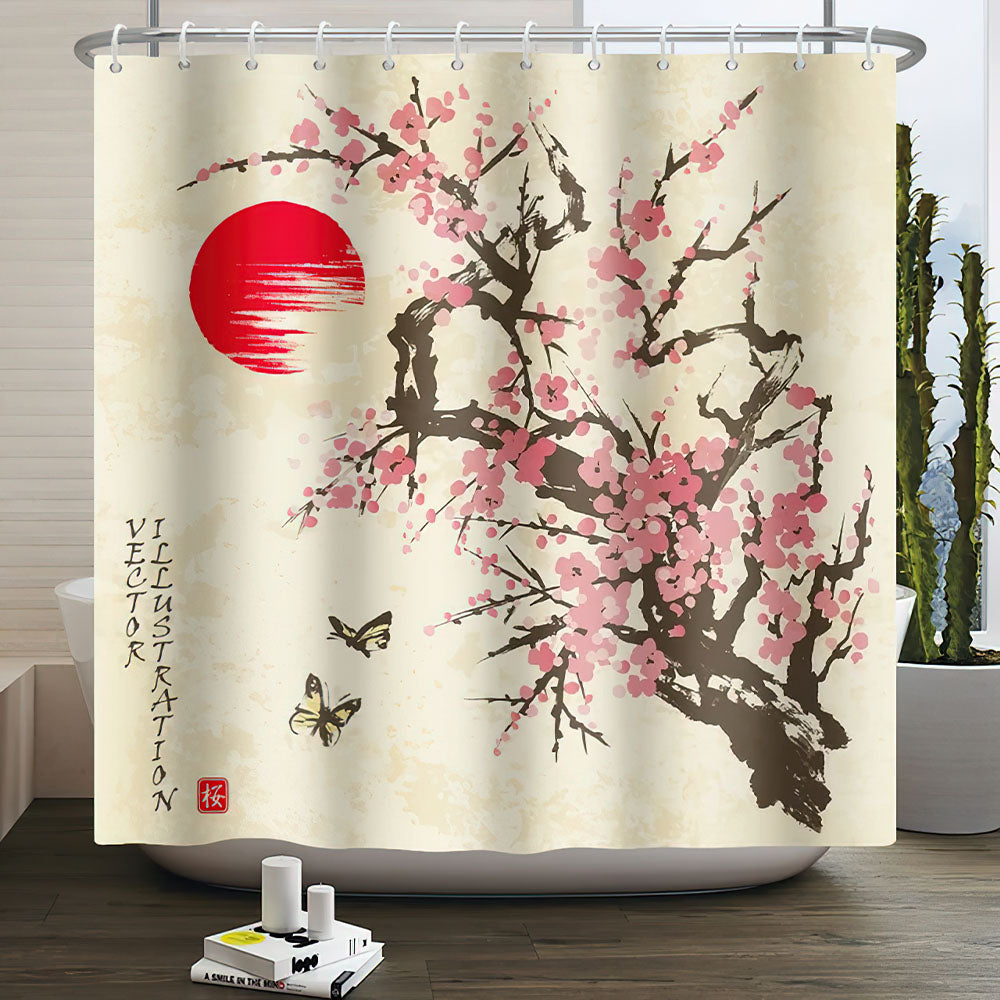 Rideau Chinois Douche Traditionnel