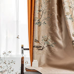 Rideau Tissu Motif Chinois - Vignette | Trésors de Chine