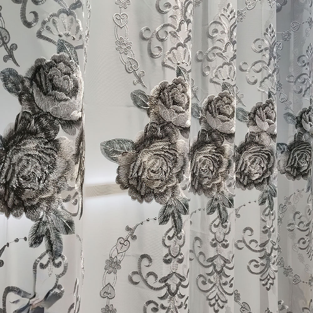 Rideau Style Chinois Opaque