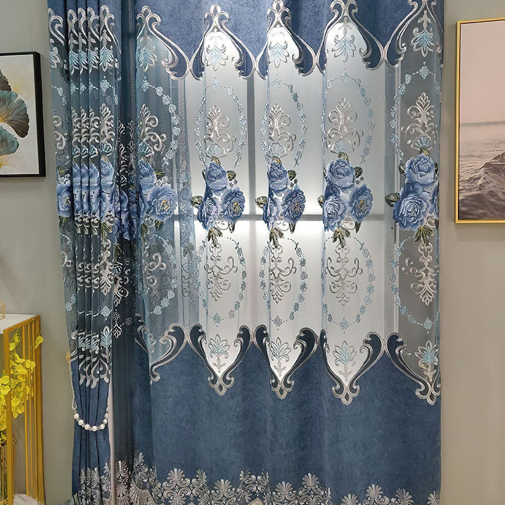 Rideau Style Chinois Traditionnel