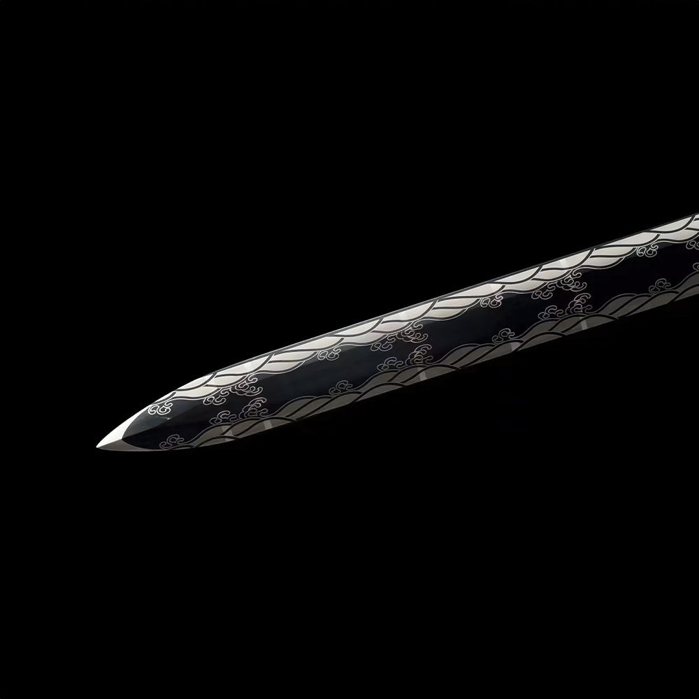 Sabre Chinois Lame Tranchante 