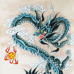 Tableau Dragon Chinois - Vignette | Trésors de Chine