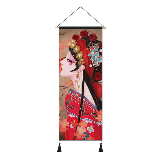 Tableau Visage Asiatique Femme