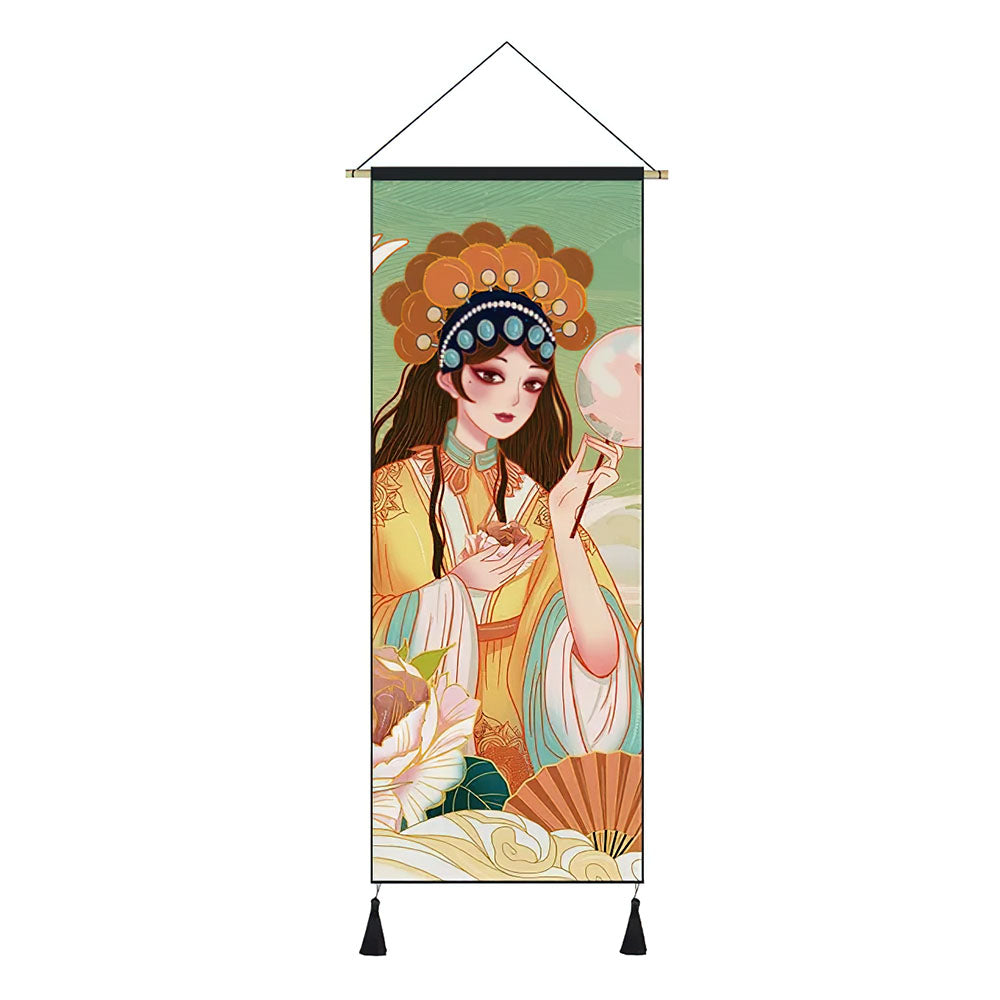 Tableau Visage Asiatique fille