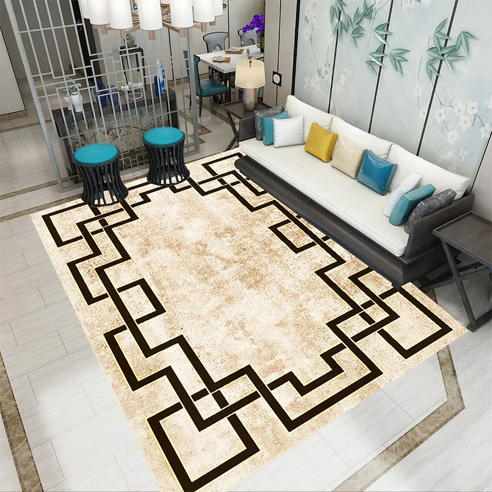 Tapis Asiatique Beige