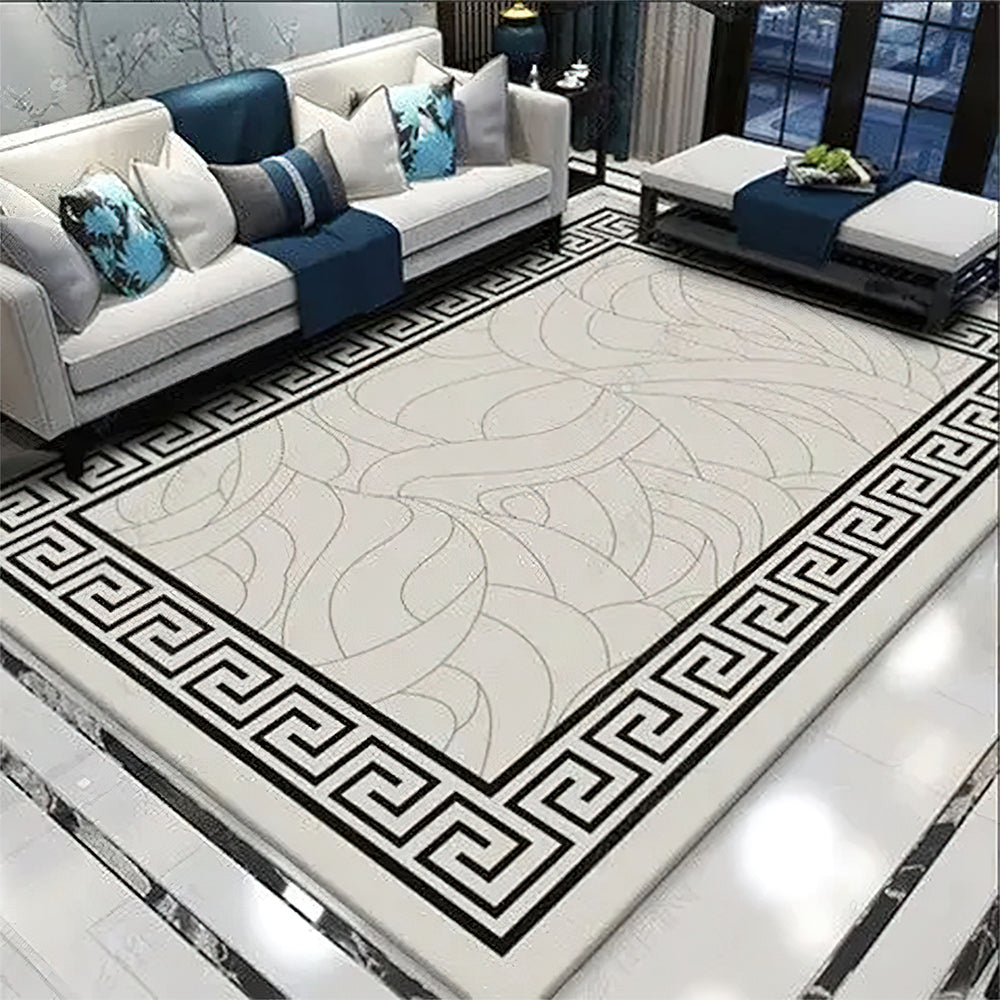 Tapis Asiatique Blanc
